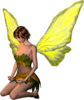 Fantasy Fairy Knelling  Image